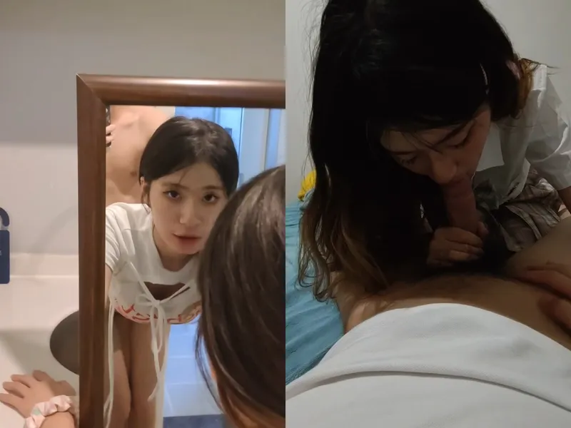 Chị tỷ thiên thần doggy soi gương sướng phê lòi