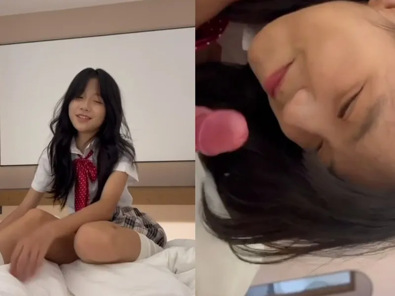Em loli dễ thương liếm cặc biến em thành con em đào nứng p1
